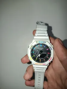 تجریه خرید ساعت مچی عقربه ای مدل دو زمانه پمپی قاب شفاف کد w-m