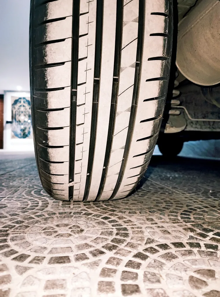 لاستیک خودرو کاپسن مدل   K737 سایز 15 / 60 / 205 میلی‌متر تولید سال 2025 - 2 حلقه