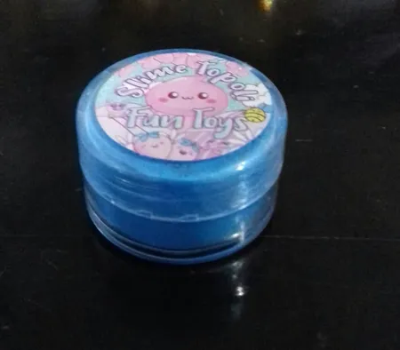 پودر رنگ اسلایم تپلی مدل BluBl