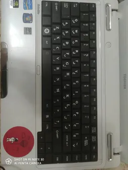 برچسب حروف فارسی کیبورد مدل D-01