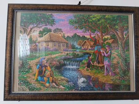 پازل 1000 تکه ایران طرح دهکده زیبا مدل AP-357