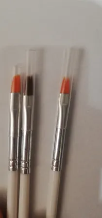 قلم موی طراحی ناخن مدل 702D بسته 15 عددی