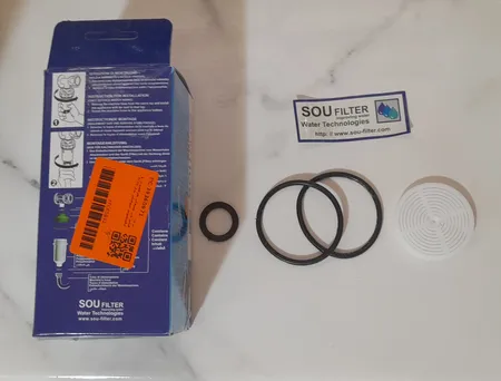 فیلتر پلی فسفات ظرفشویی و لباسشویی سوفیلتر مدل Sf34