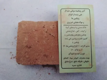 مکمل ویتامینه پرندگان مدل Z20 وزن 330 گرم