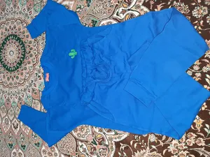 تجریه خرید ست تیشرت آستین بلند و شلوار بچگانه مون‌سا مدل 056 رنگ آبی