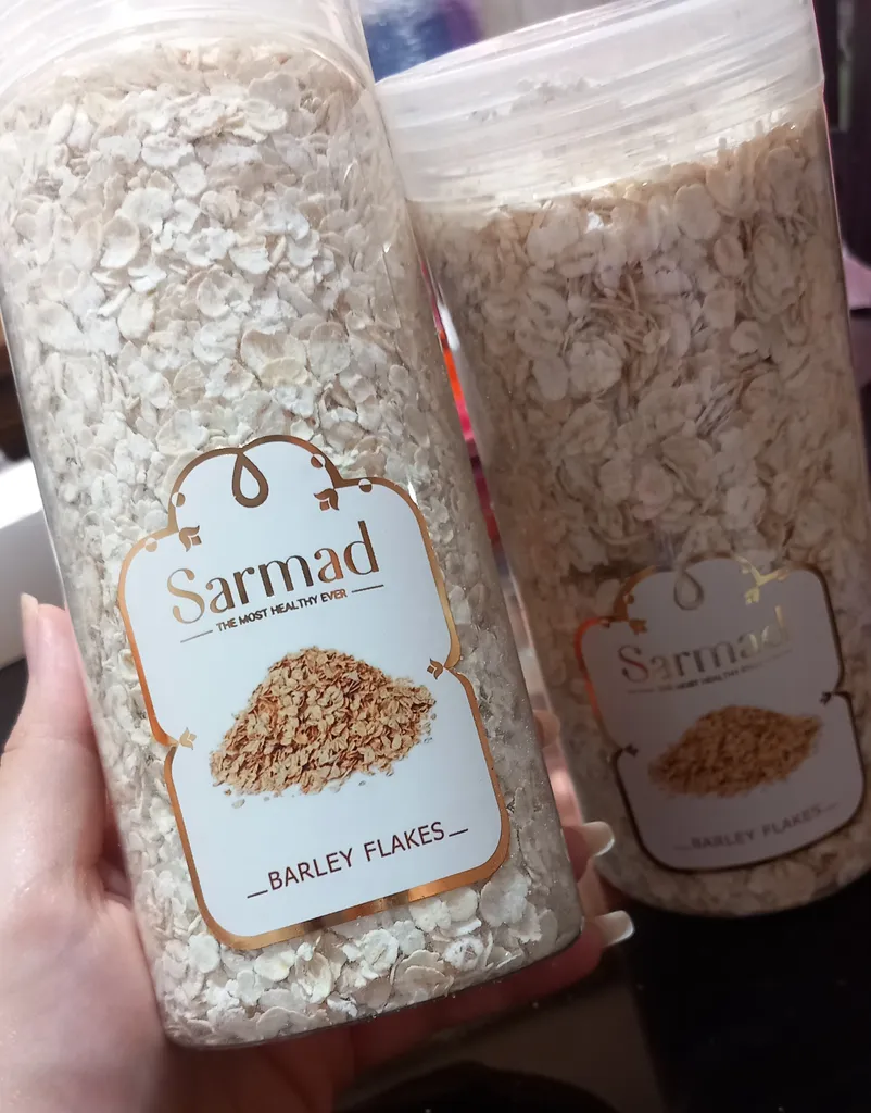 جو دو سر پرک ممتاز سرمد - 300 گرم بسته  2 عددی