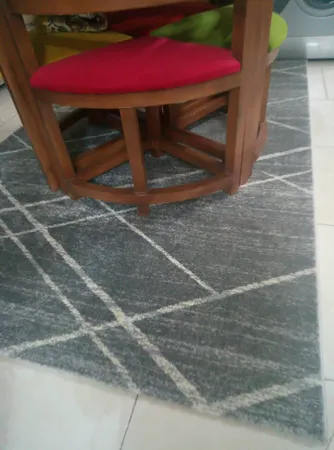 فرش ماشینی ساوین کد 4083 زمینه طوسی