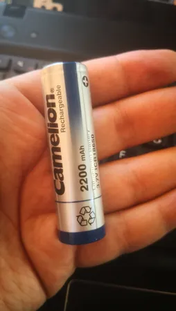 باتری لیتیوم-یون قابل شارژ کملیون کد ICR-18650 ظرفیت 2200 میلی آمپرساعت