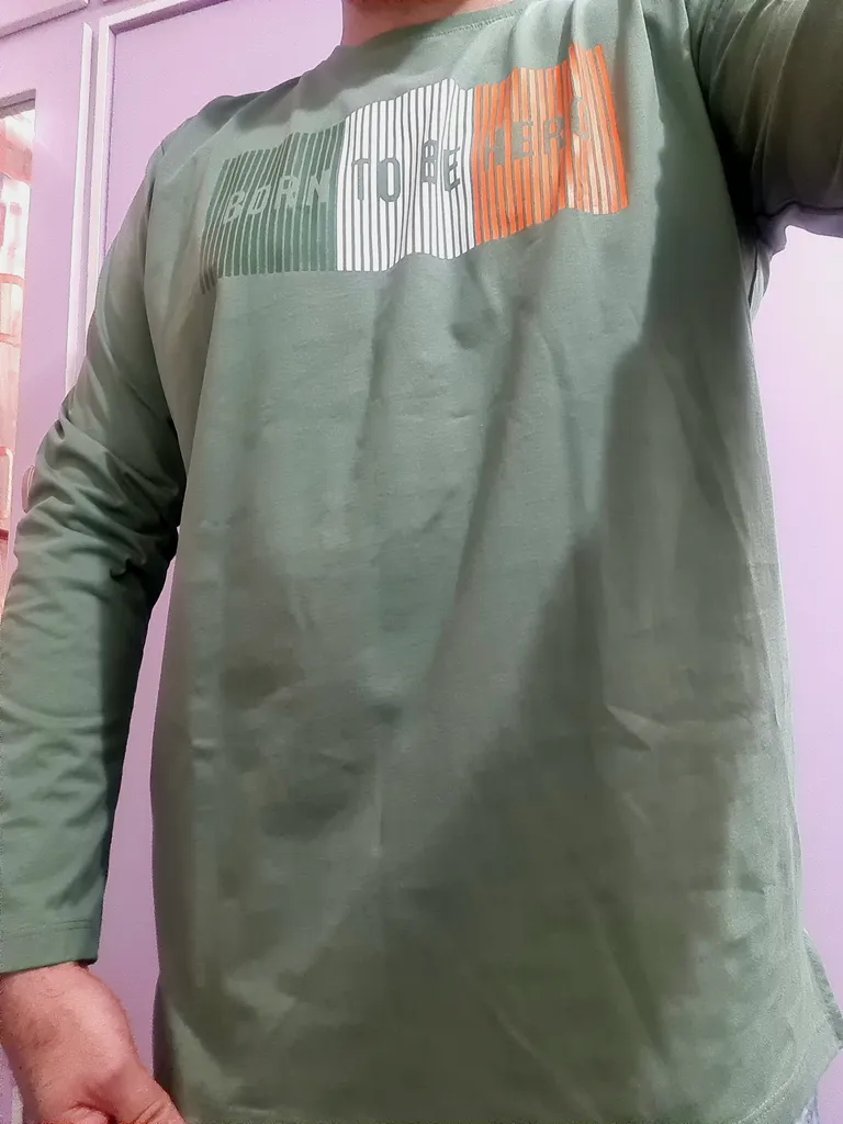 تی شرت آستین بلند مردانه باینت مدل 562-3