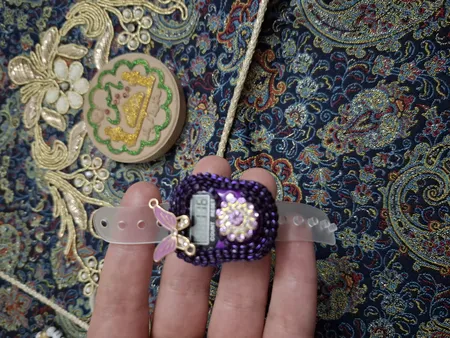 صلوات شمار مدل نگین دار کد R88