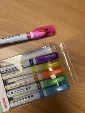 تجریه خرید ماژیک علامت گذار مدل غلطکی شکل دار بسته 6 عددی