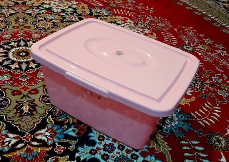 ظرف نان ممتاز پلاستیک مدل 520 ظرفیت 10 لیتری