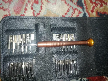 پیچ گوشتی ساعتی مدل HS25 مجموعه 25 عددی