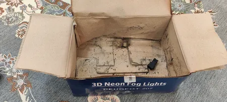 چراغ مه شکن عقب مدل اسپرت مناسب برای پژو 207 بسته 2 عددی