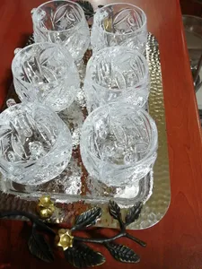 تجریه خرید سینی گلد کیش مدل روبی کد GK879126-1