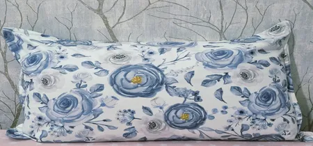 پارچه ملحفه پارچه باما مدل مخمل طرح گل آبرنگی  5011657