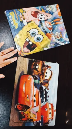 پازل 35 تکه رین استار مدل چوبی باب اسفنجی