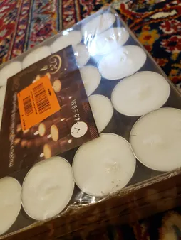 شمع وارمر رویا کندل مدل CVR1 بسته 100 عددی