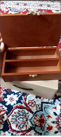 جای کارد و چنگال مدل پایه چوبی