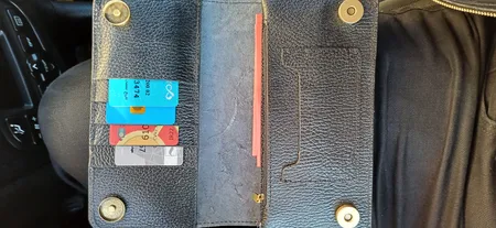 کیف دستی چرم عطارد مدل K09