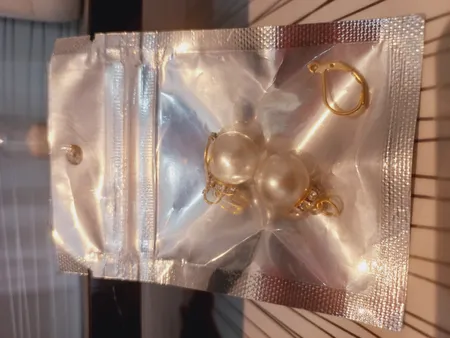 گوشواره زنانه ژوپینگ مدل مروارید کد 121232941212