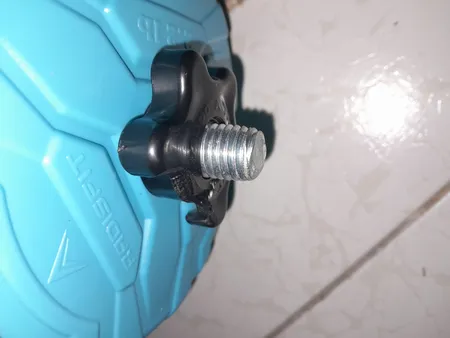 دمبل رادیس فیت مدل OV12-M1 وزن 12 کیلوگرم بسته دو عددی