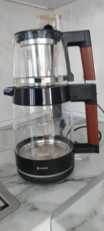 چای ساز روی هم اسنوا مدل  STM-GS1650BK