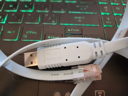 کابل کنسول شبکه سیسکو مدل US-RJ