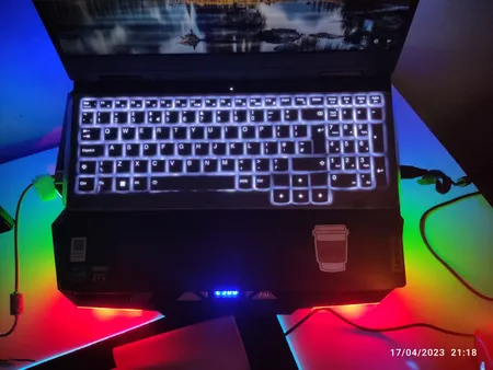 پایه خنک کننده لپ تاپ کول کلد مدل K44-RGB