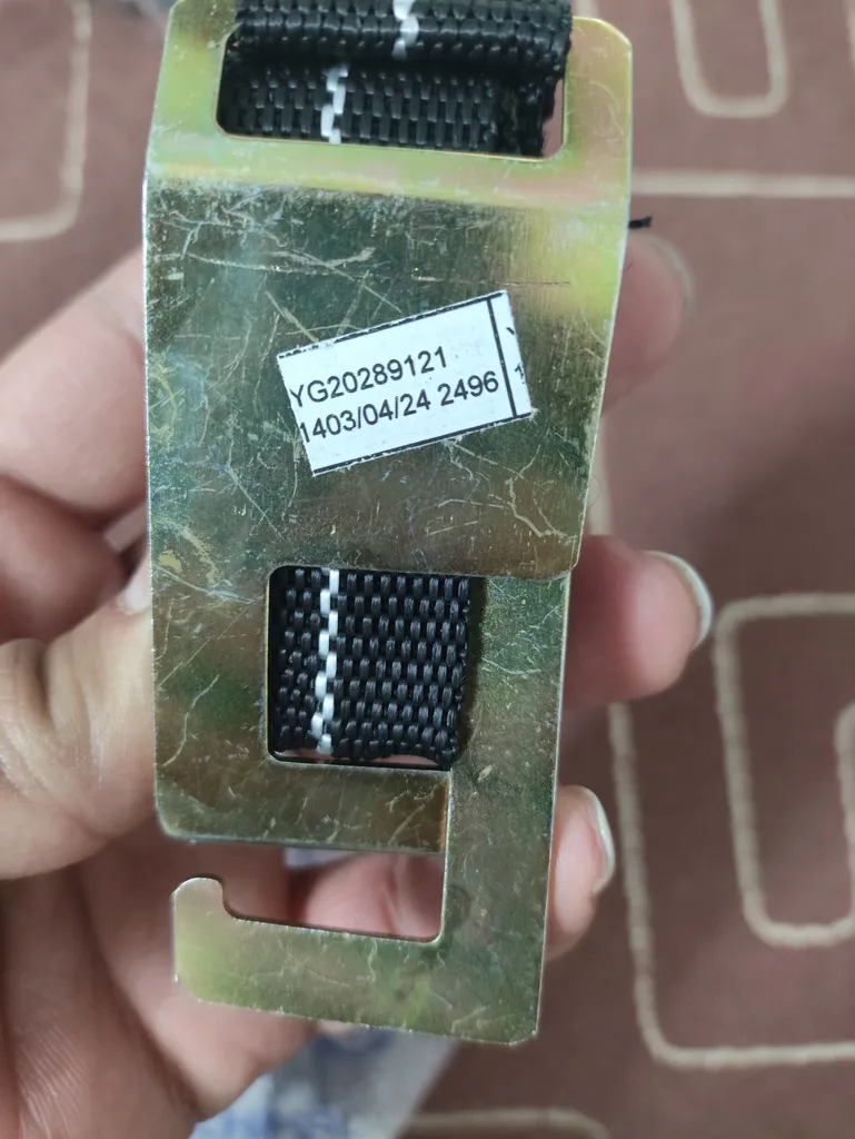 کمربند و بست لاستیک زاپاس خودرو چیکال مدل P-333 مناسب برای پژو 405