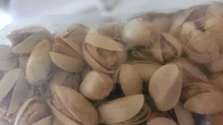 پسته بادامی خام گهربد - 600 گرم