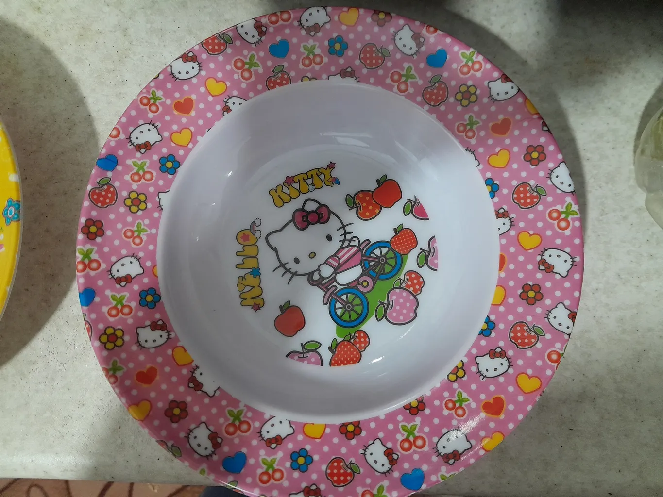 بشقاب کودک مدل HELLO KITTY_11