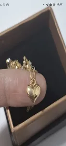 تجریه خرید آویز گردنبند طلا 18 عیار زنانه ناریا طرح قلب مدل Super F26