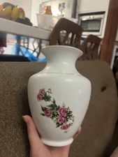 تجریه خرید گلدان چینی زرین ایران مدل گل سرخی