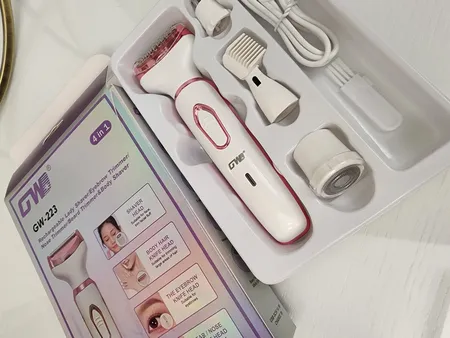 ست اصلاح موی بدن بانوان جی دبلیو مدل gw-223