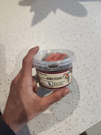 تشویقی مرغ مینا فود فارمز لند مدل میل ورم وزن 50 گرم