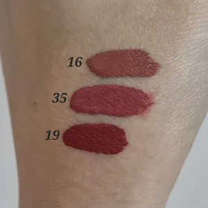 تجریه خرید رژ لب مایع مات گلدن رز شماره 16