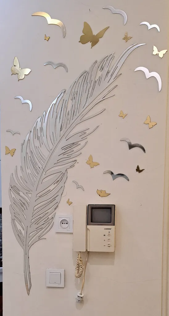 آینه آماتیس مدل پر و پرنده ها