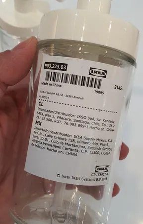 پمپ مایع دستشویی ایکیا مدل TACKAN