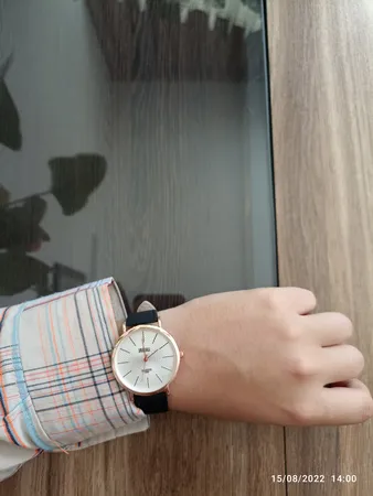 ساعت مچی عقربه ای مردانه آبی یو مدل P4-62