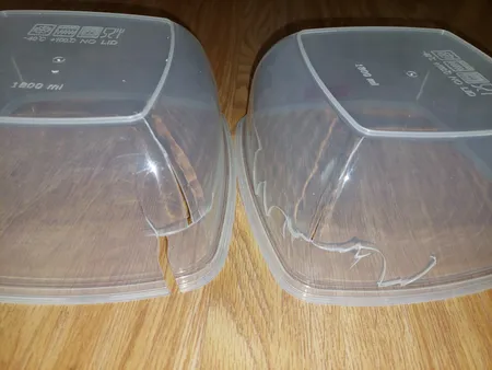 ظرف نگهدارنده غذا نورینو مدل یکتا مجموعه دو عددی