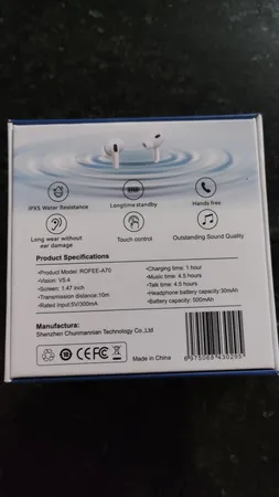 هدفون بلوتوثی روفی مدل A70 ANC POD CSL/ HL