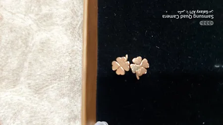 گوشواره میخی طلا 18 عیار زنانه مایا ماهک مدل ME1192
