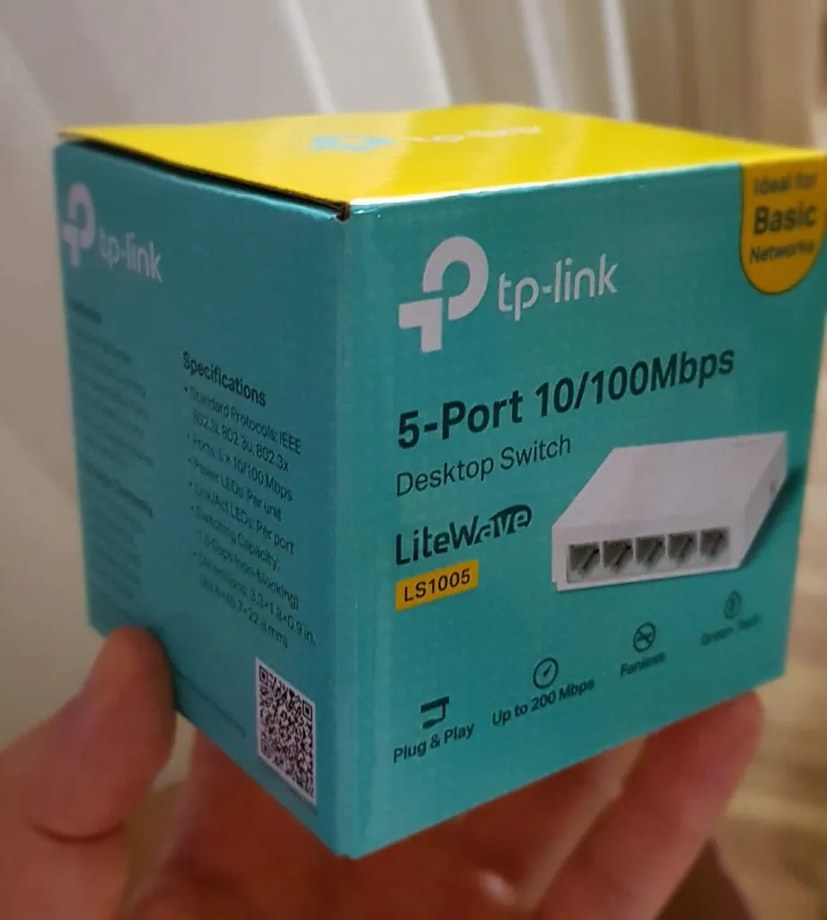 سوییچ 5 پورت تی پی-لینک مدل LS-1005