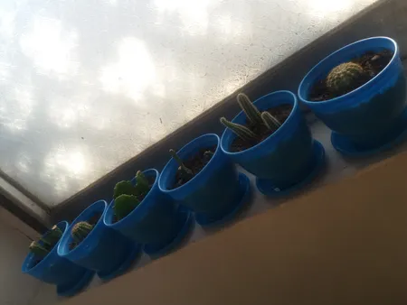 گلدان کلاسیک مدل G3010 بسته 6 عددی