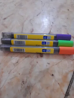 نوک مداد نوکی 0.7 میلی متری اینوکس کد 10 مجموعه 3 عددی