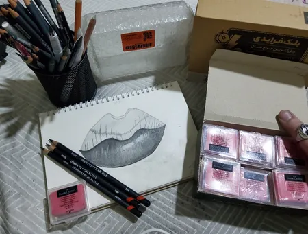 پاک کن خمیری فابر کاستل مدل قابدار بسته 18 عددی