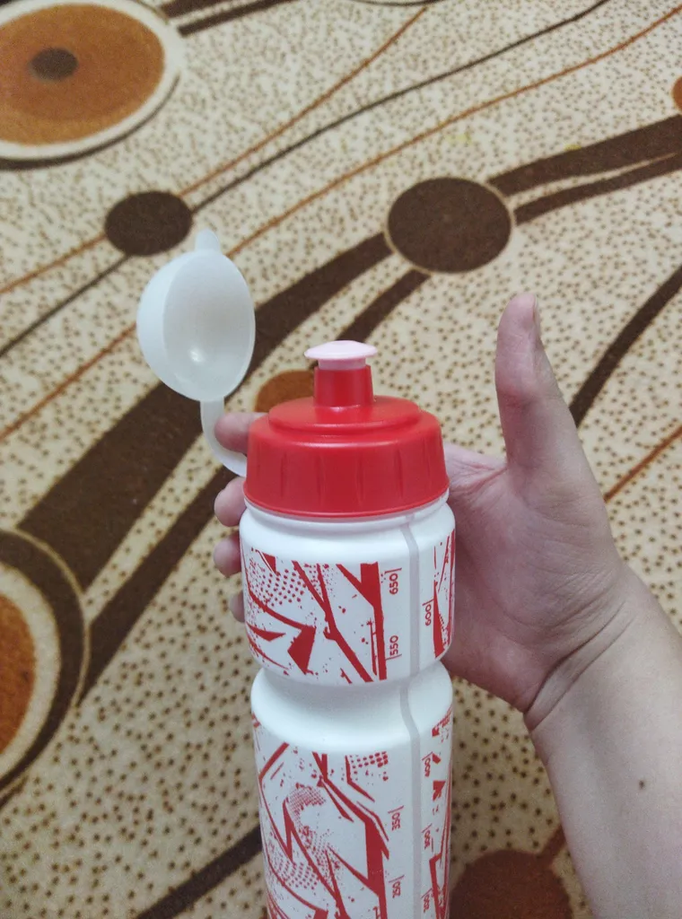 قمقمه دوچرخه مدل دولایه پاور گنجایش 0.75 لیتر