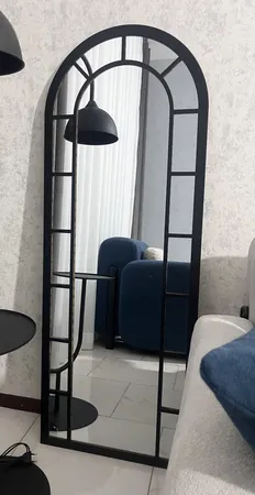 آینه الف مدل   قدی طرح تاج کد 2