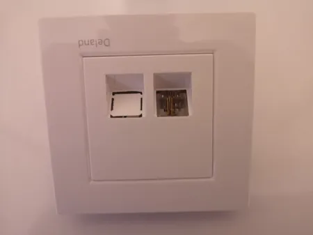 سوکت تلفن دوقلوی دلند مدل آسا